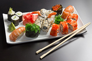 Особенности японских суши